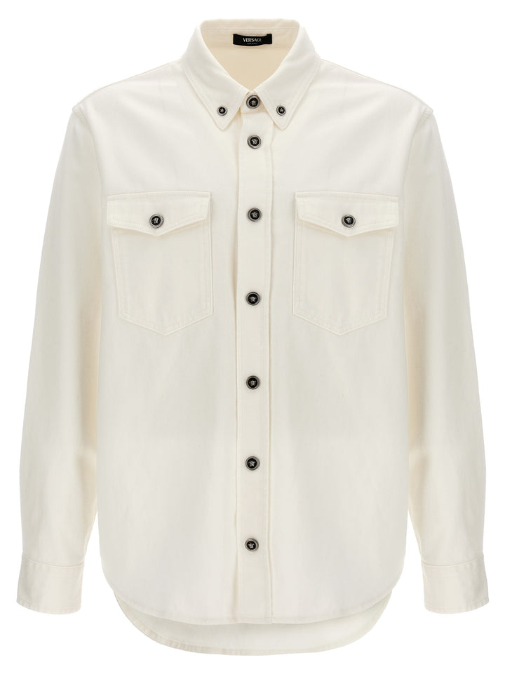 Denim Overshirt Camicie Bianco