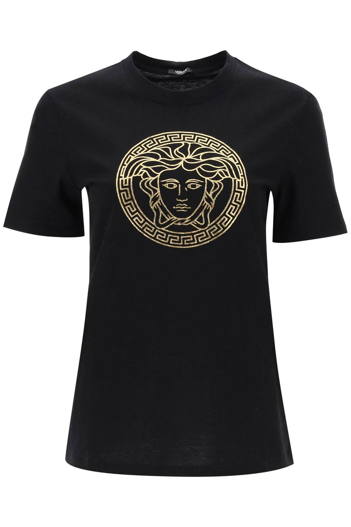 T Shirt Girocollo Medusa - Versace - Donna