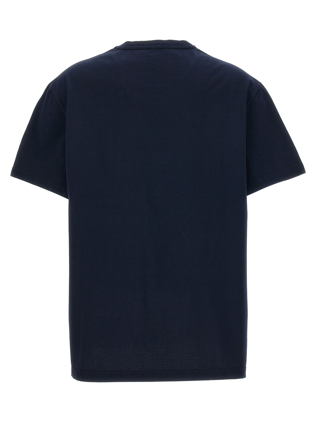 Embroidery T Shirt Blu