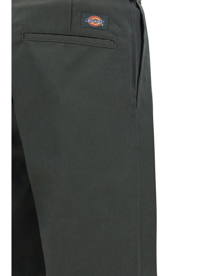 Pantalone in misto cotone con patch logo posteriore