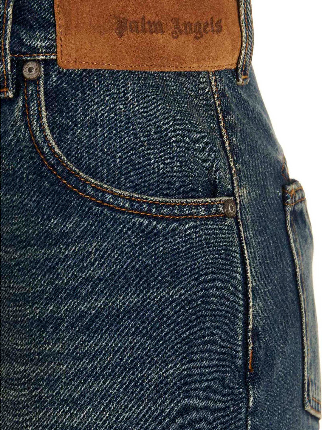 'Star flared' Jeans Blu