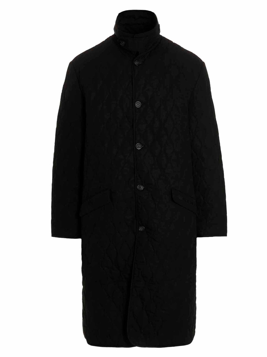 'Quilted Hunter' Trench E Impermeabili Nero