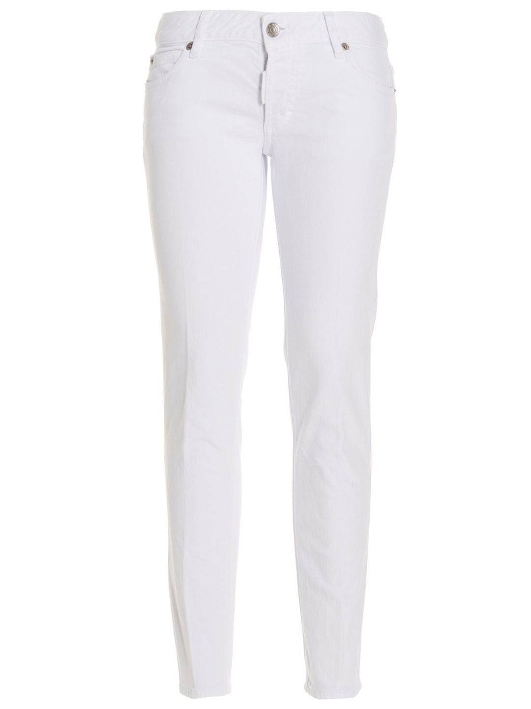 'Jennifer Cropped' Jeans Bianco