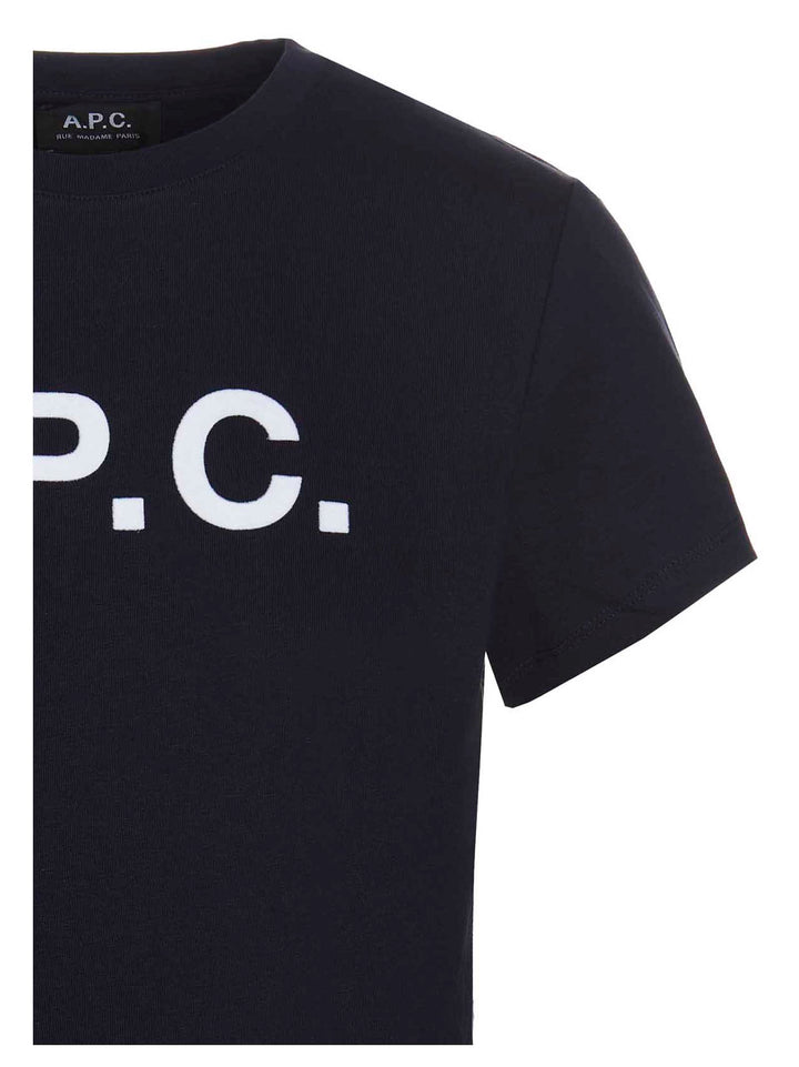 'VPC' T Shirt Blu