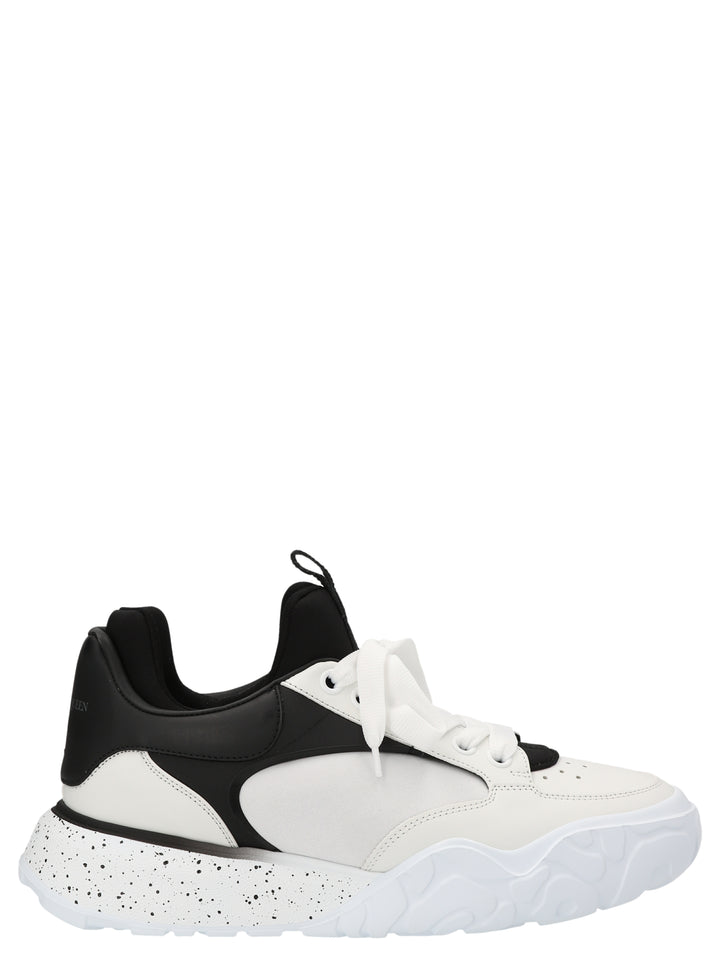 'Court' Sneakers Bianco/nero