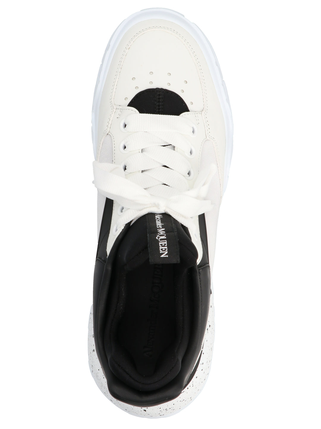 'Court' Sneakers Bianco/nero