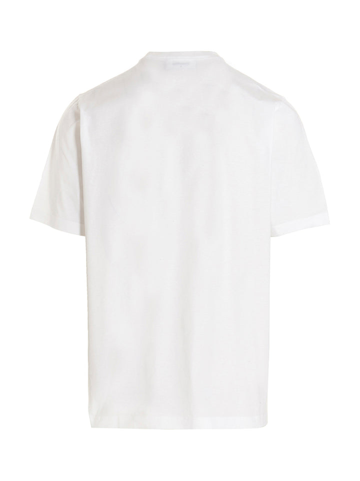 D2 Palm Slouch T Shirt Bianco