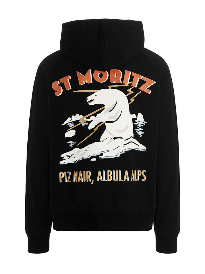 'St. Moritz' Felpe Nero