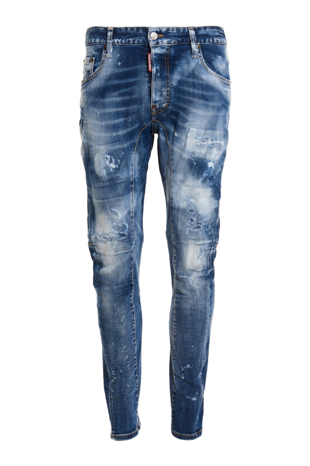 'Tidy Biker' Jeans Blu