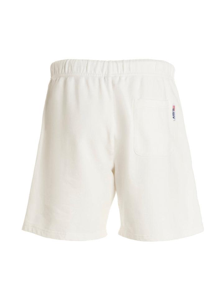 Logo Bermuda Shorts Bermuda, Short Bianco