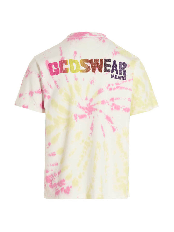 'GCDS Tie Dye' T Shirt Multicolor