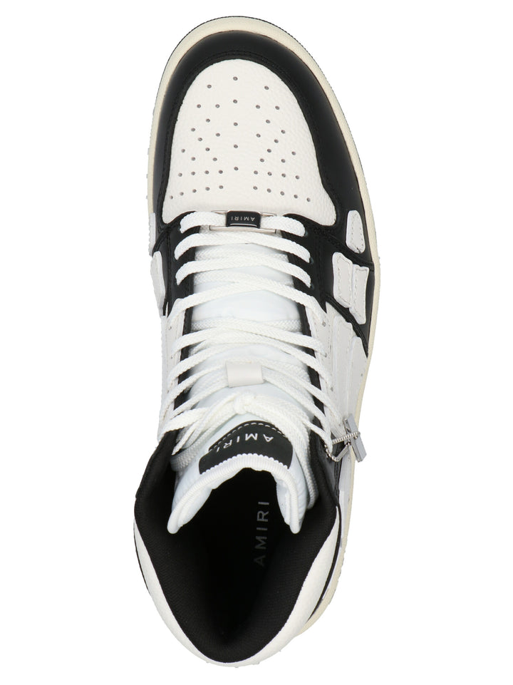 'Skel Top Hi' Sneakers Bianco/nero