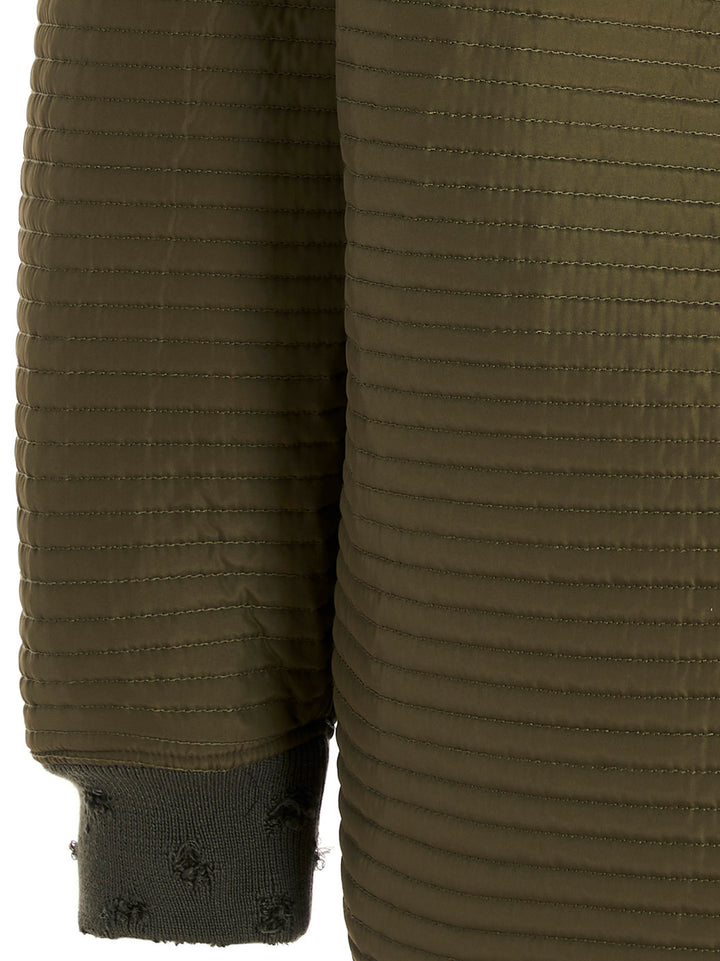 'Chore Quilted Stripes' Giacche Verde