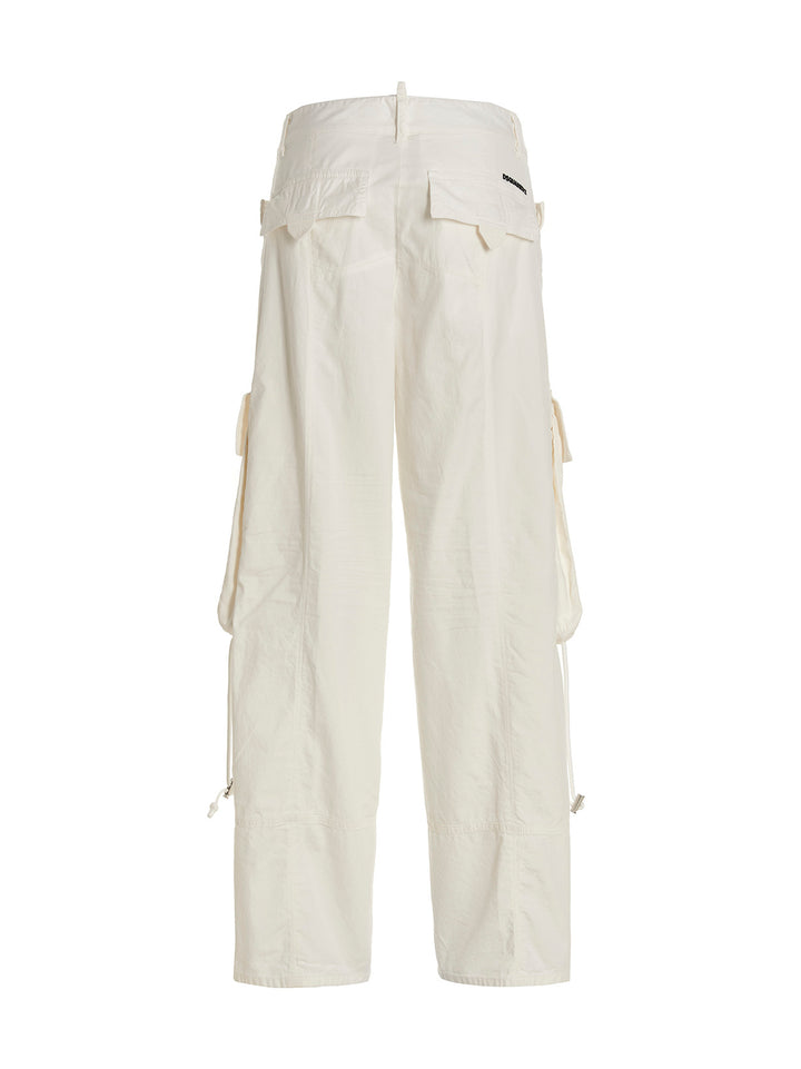 Cargo Pantaloni Bianco