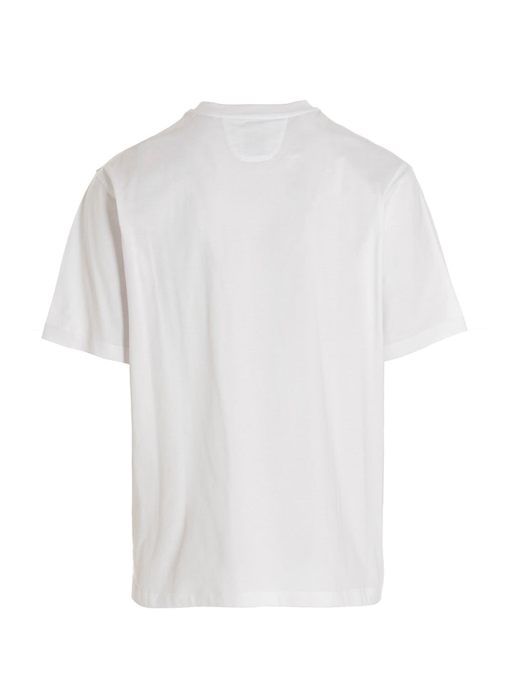 'Label Pocket' T Shirt Bianco