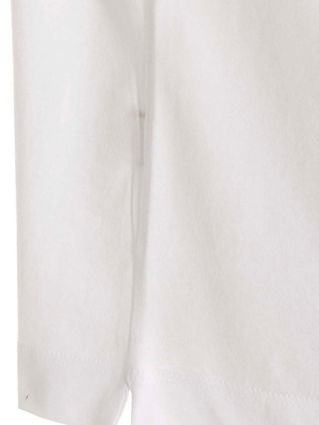 'Label Pocket' Polo Bianco