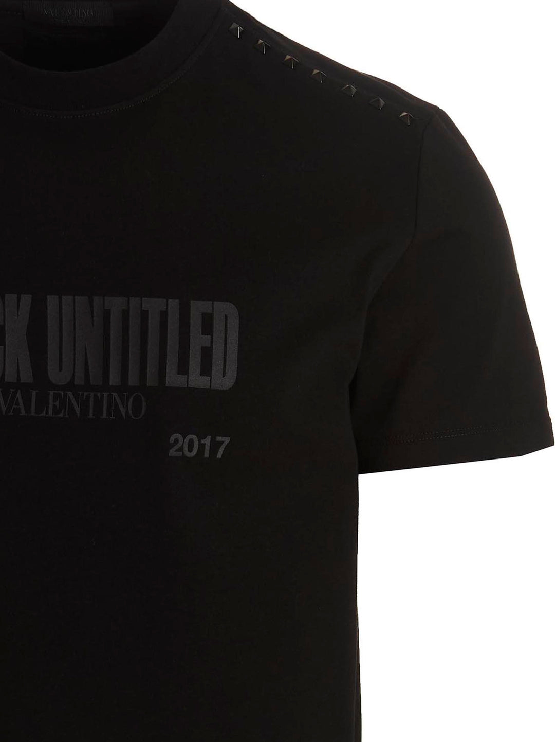 Black Untitled T Shirt Nero
