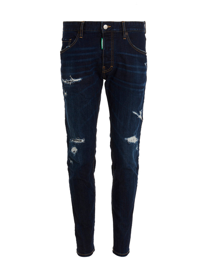 'Skater' Jeans Blu