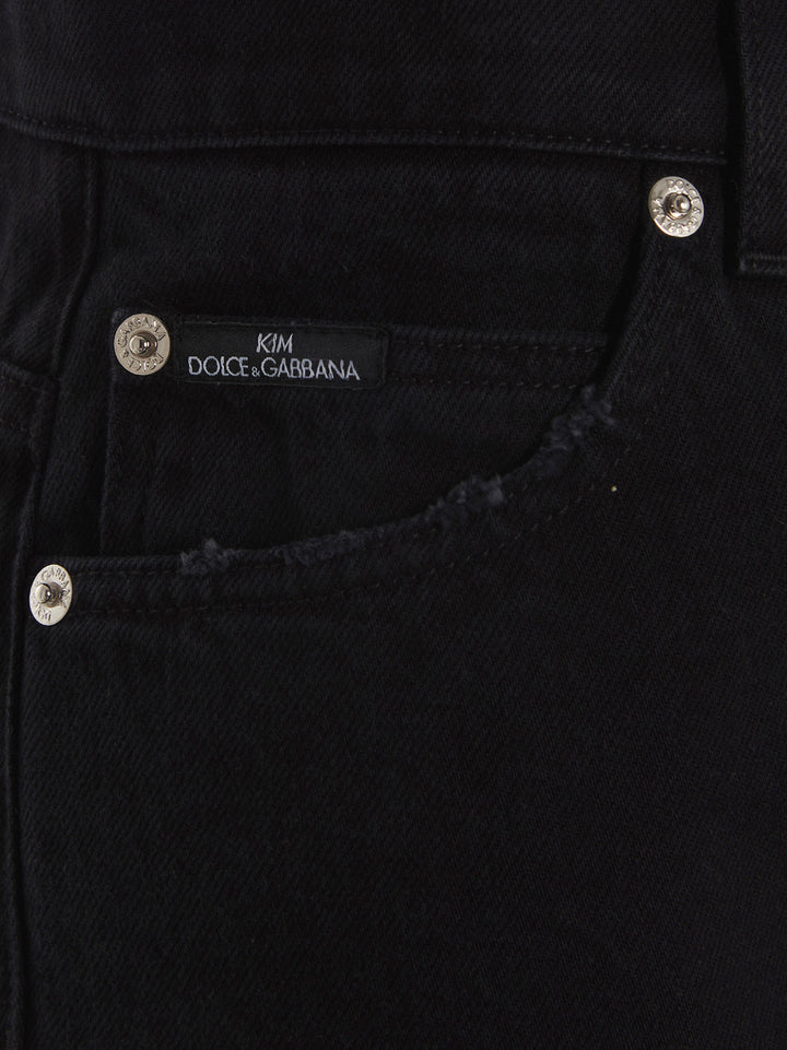 'Kim Dolce&Gabbana' Jeans Blu