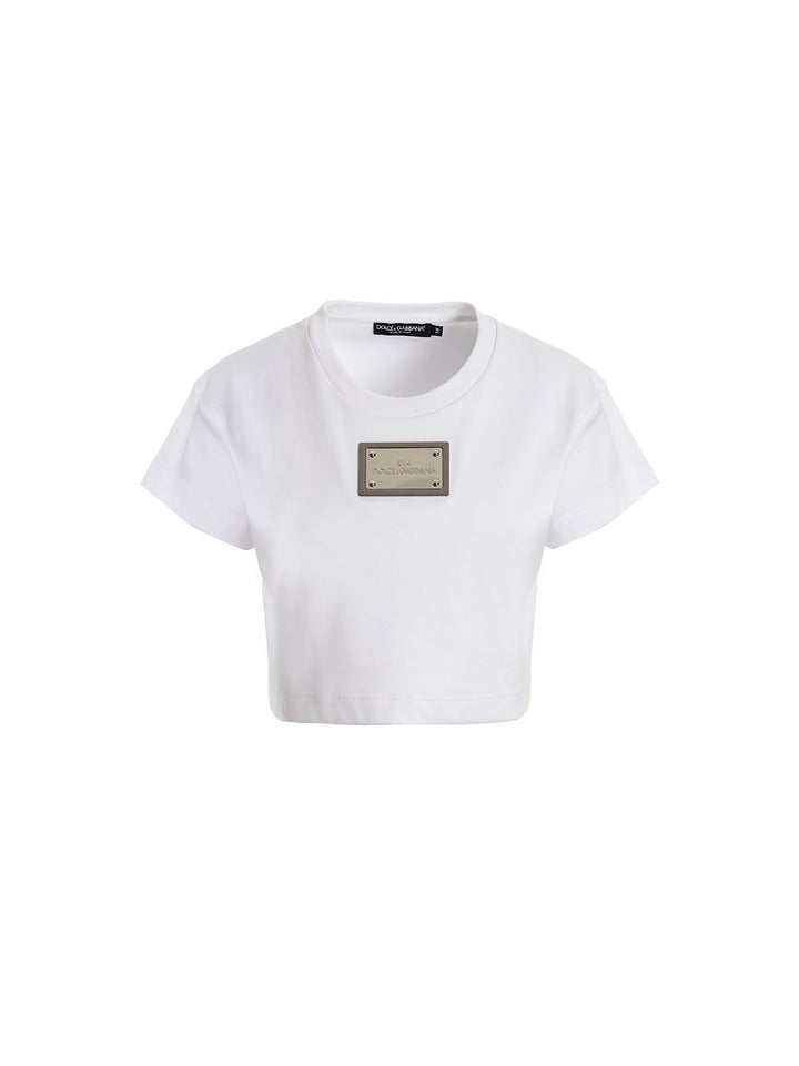 'Kim Dolce&Gabbana' T Shirt Bianco