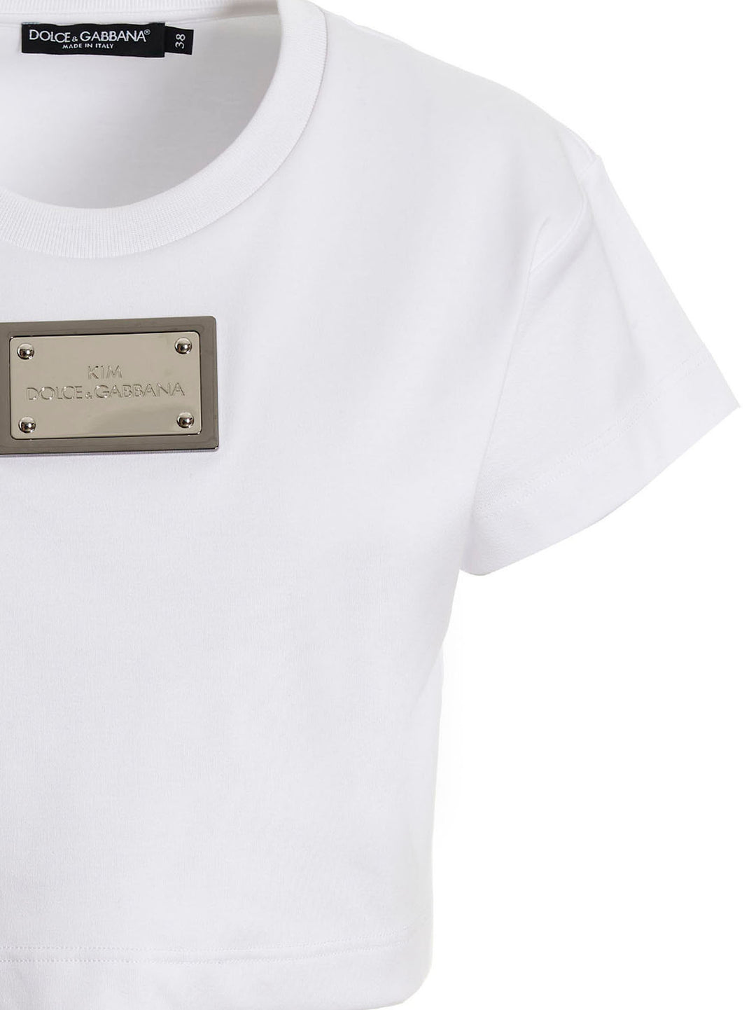 'Kim Dolce&Gabbana' T Shirt Bianco