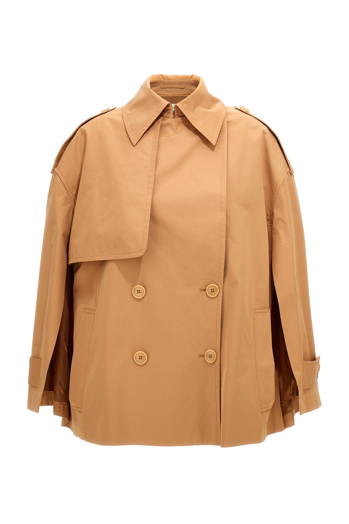 Roby Short Trench E Impermeabili Beige
