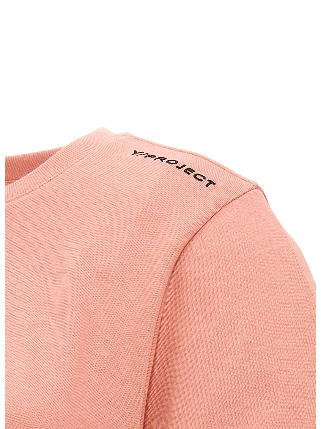 Ruched Bodysuit With Logo Embroidery Intimo Rosa