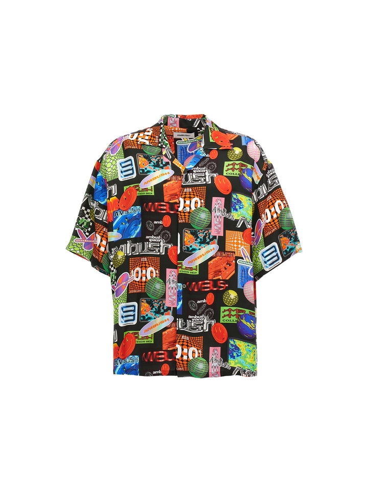 All-Over Print Shirt Camicie Multicolor
