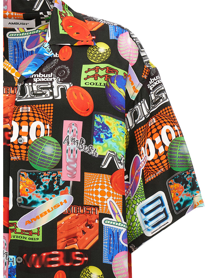 All-Over Print Shirt Camicie Multicolor