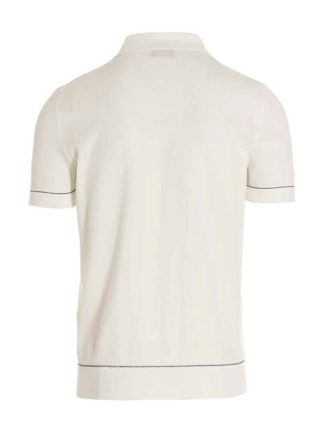 Cotton  Shirt Polo Bianco