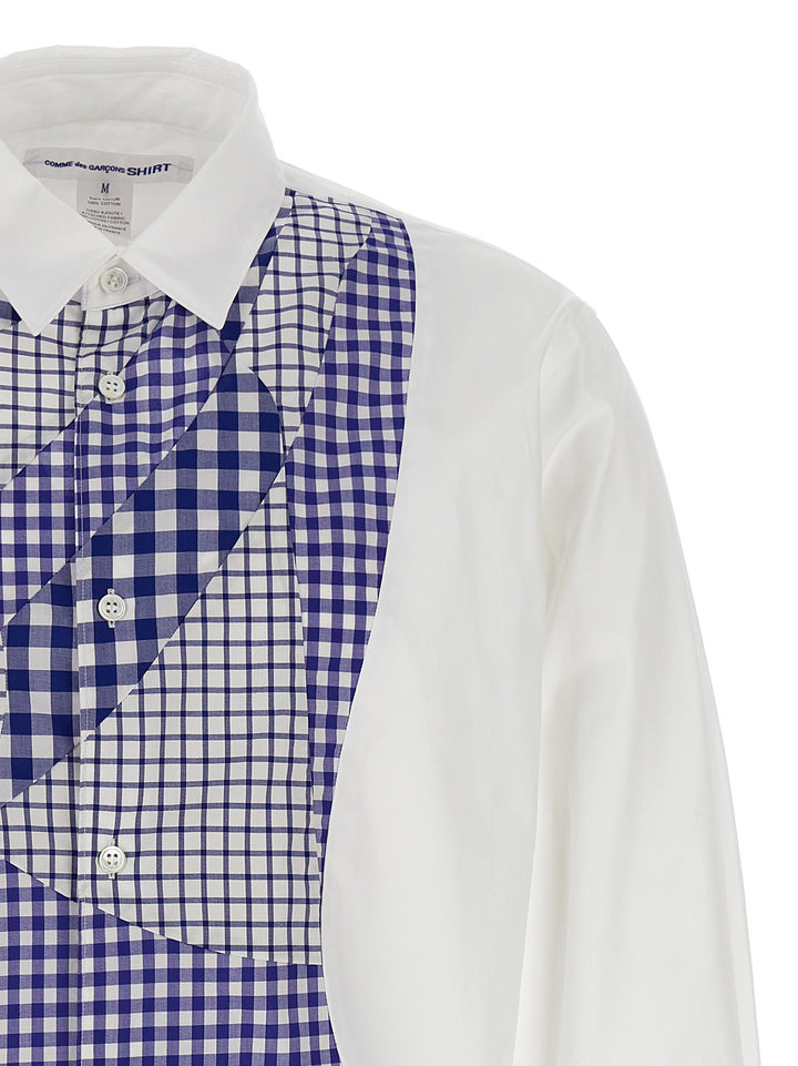 Patterned Square Shirt Camicie Bianco