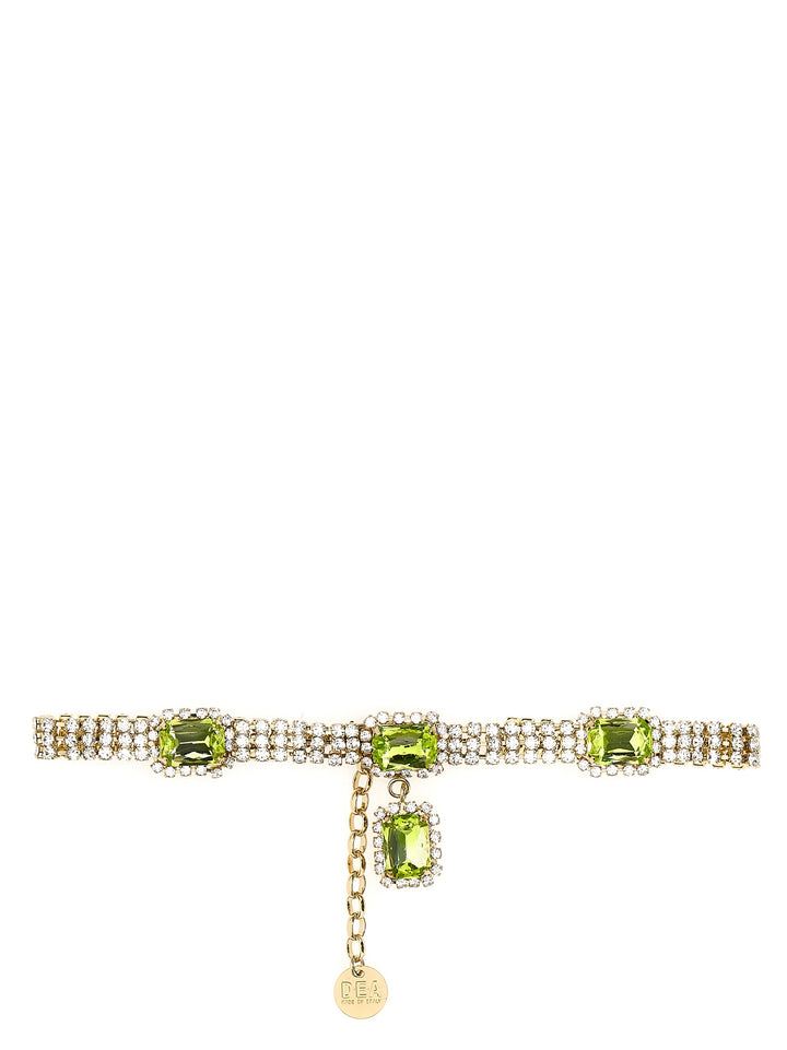 Crystal Necklace Gioielli Verde