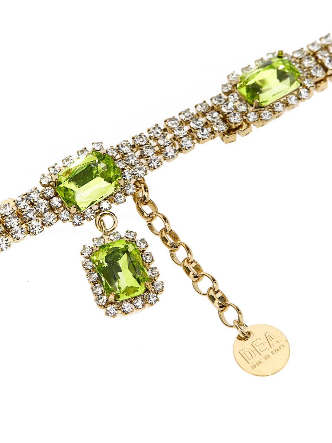 Crystal Necklace Gioielli Verde