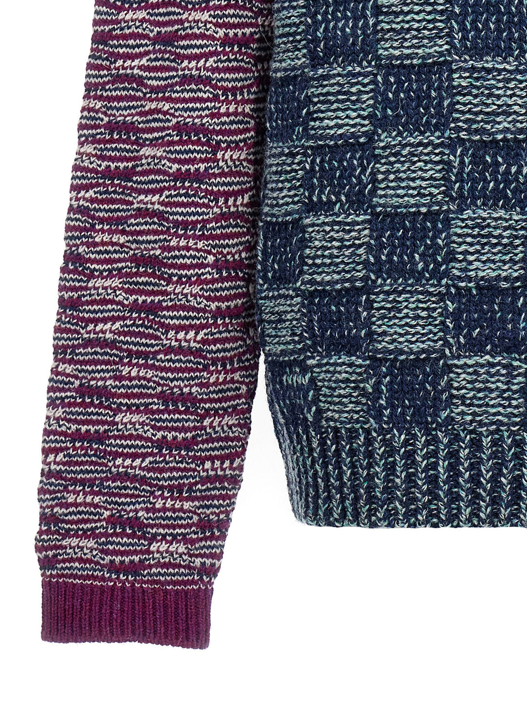Patterned Yarn Sweater Maglioni Multicolor