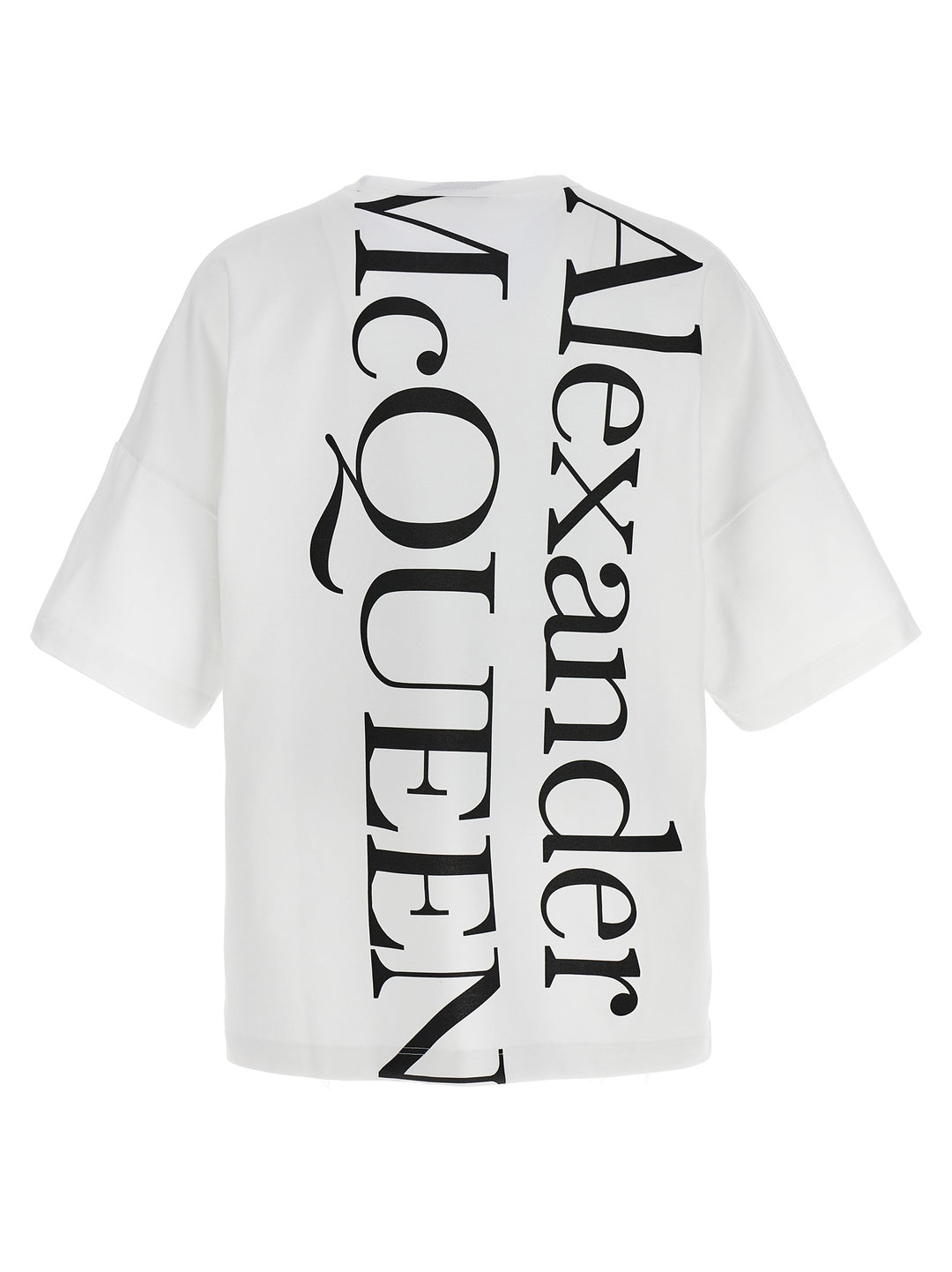 Logo Print T Shirt Bianco/Nero