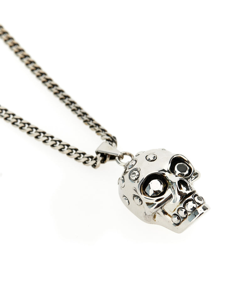 Skull Necklace Gioielli Silver