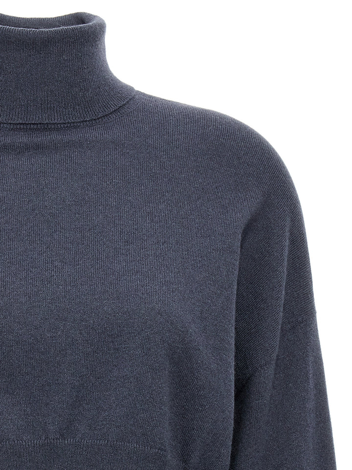 Monile Turtleneck Sweater Maglioni Blu