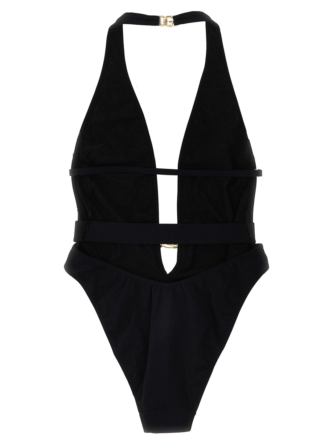 Dg One-Piece Swimsuit Beachwear Nero