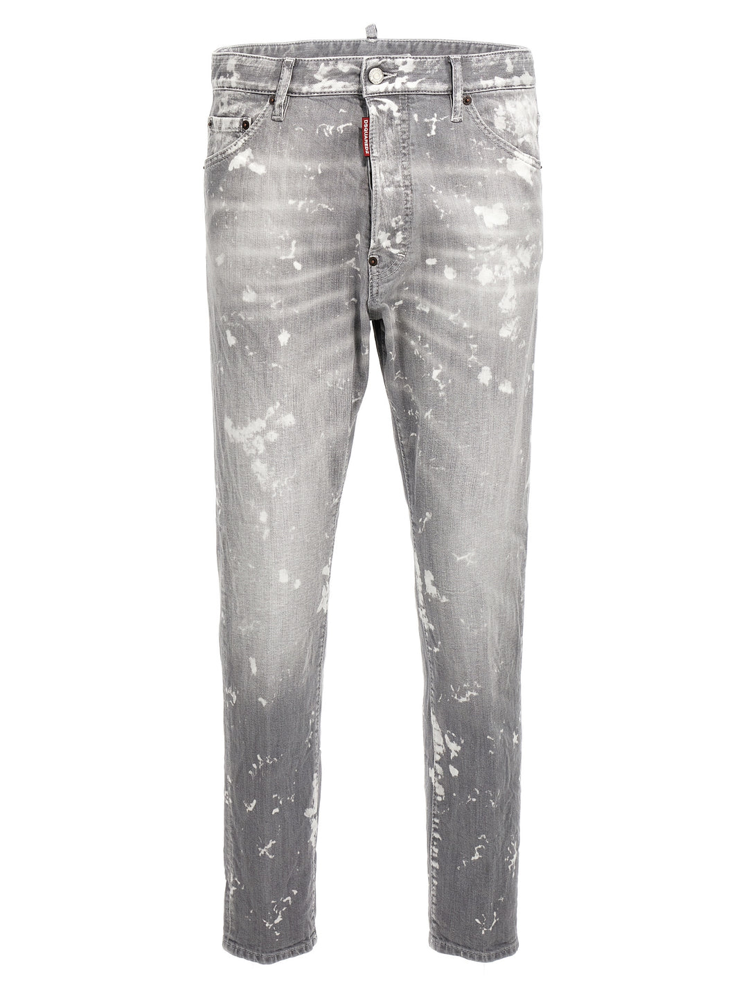 Relax Long Crotch Jeans Grigio