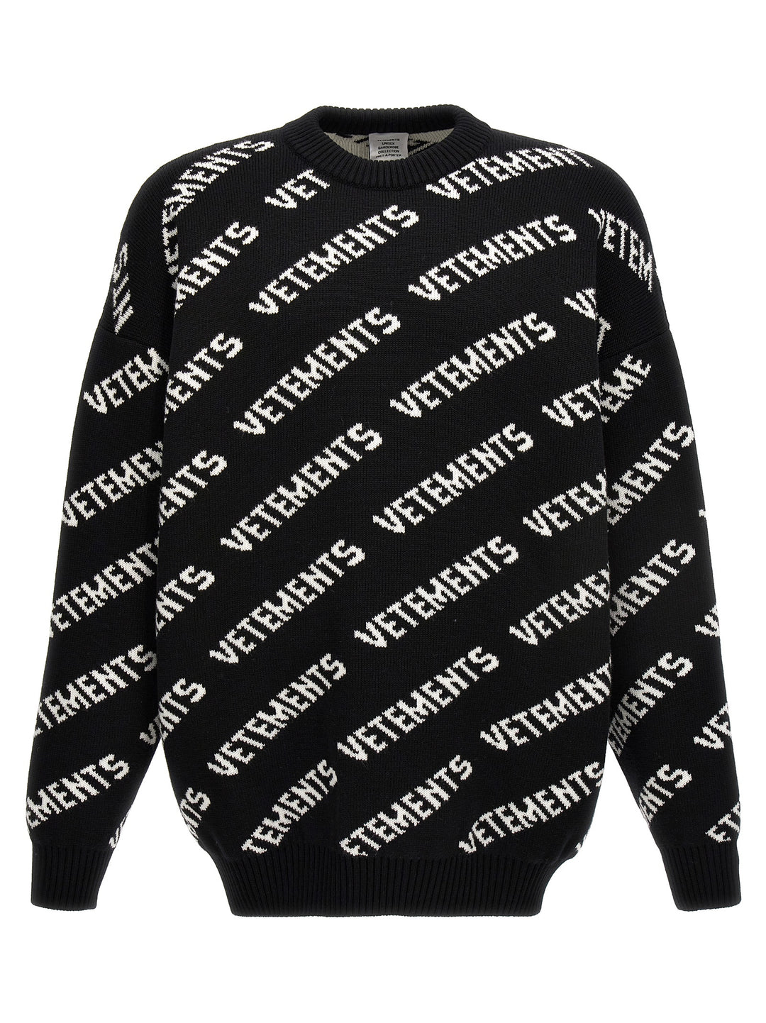 Monogram Sweater Maglioni Bianco/Nero