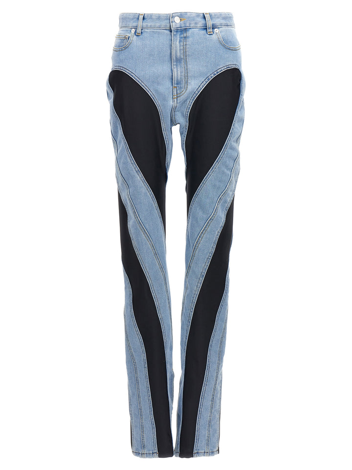Stretch Insert Jeans Multicolor