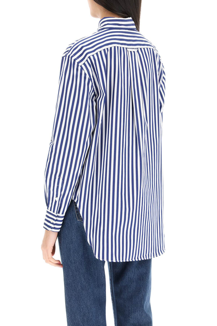 Camicia In Cotone A Righe - Polo Ralph Lauren - Donna