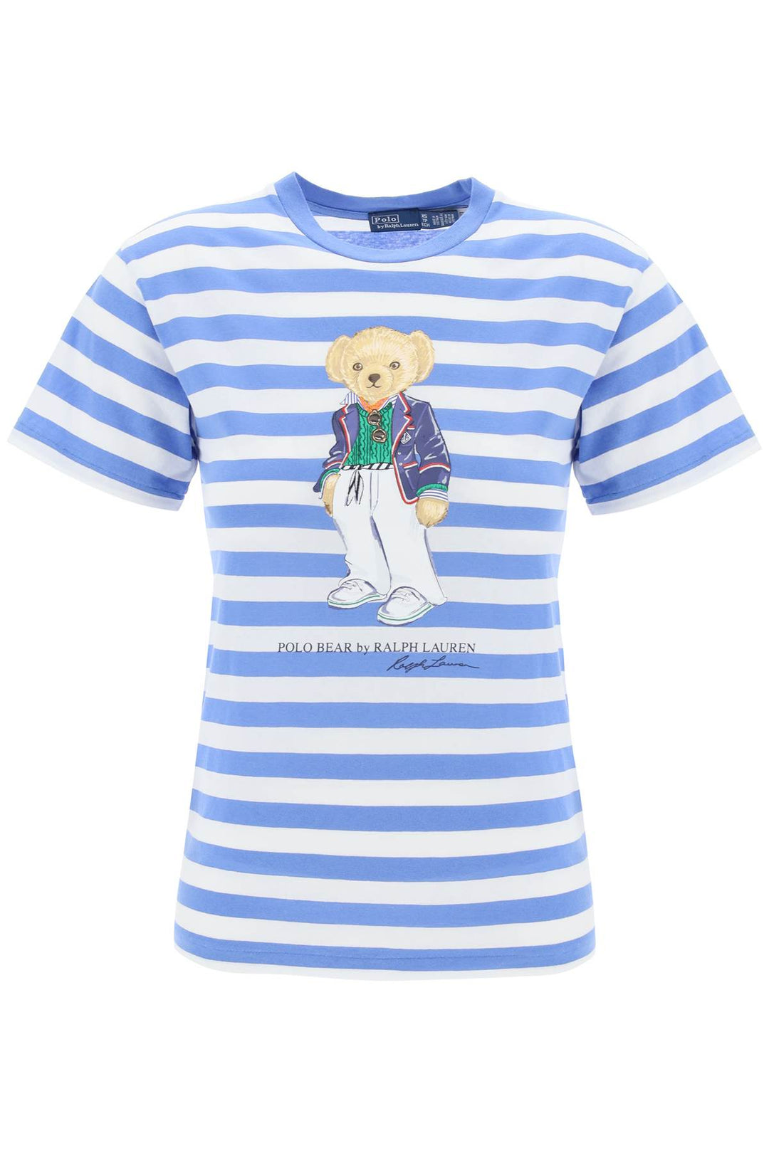 T Shirt A Righe Polo Bear - Polo Ralph Lauren - Donna