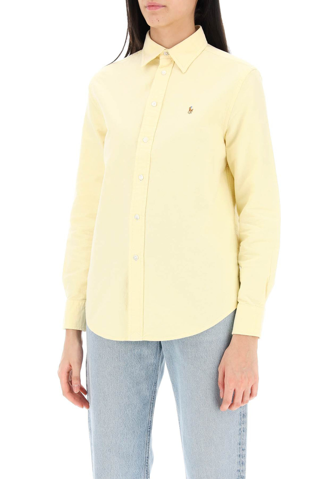 Camicia Relaxed Fit In Cotone Oxford - Polo Ralph Lauren - Donna