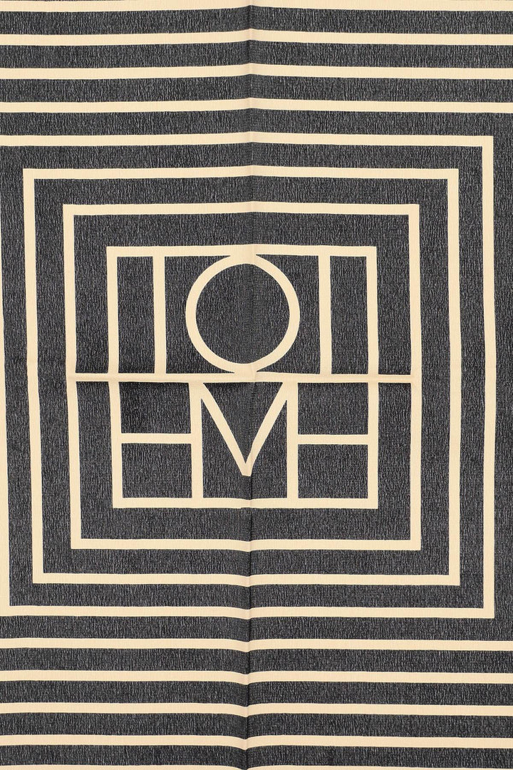 Foulard Signature Monogram In Seta - Toteme - Donna