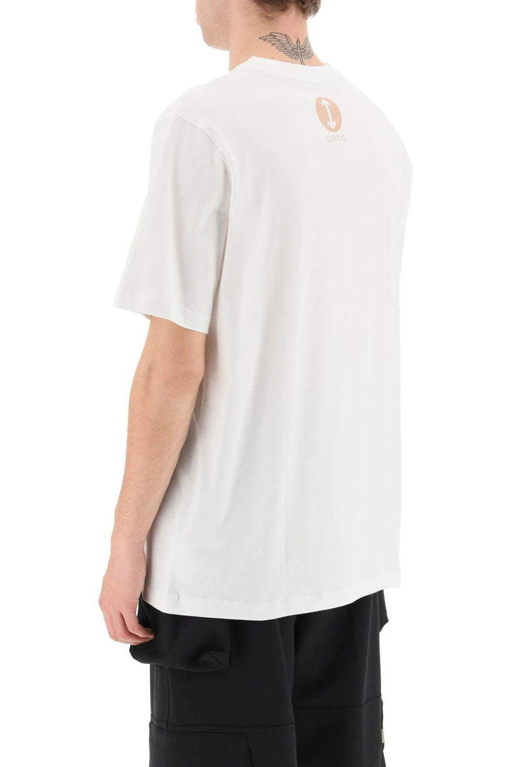 T Shirt Con Stampa Logo - Oamc - Uomo