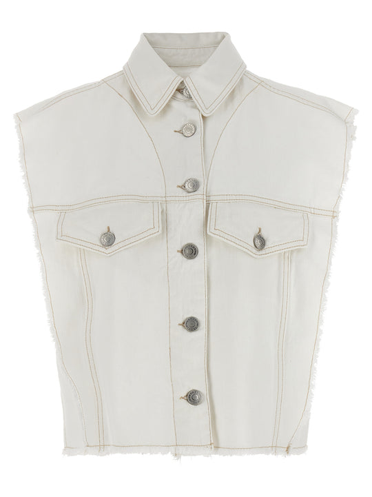 Tyra Gilet Bianco