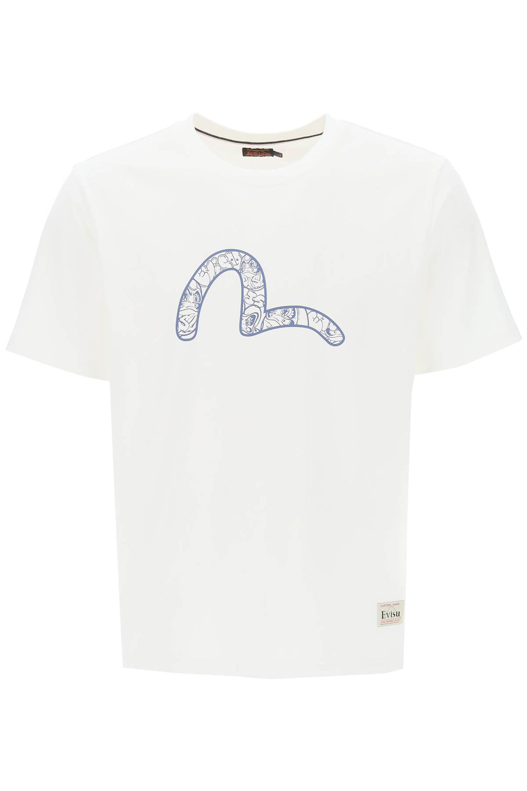 T Shirt Con Stampa "Graffiti Daruma" - Evisu - Uomo