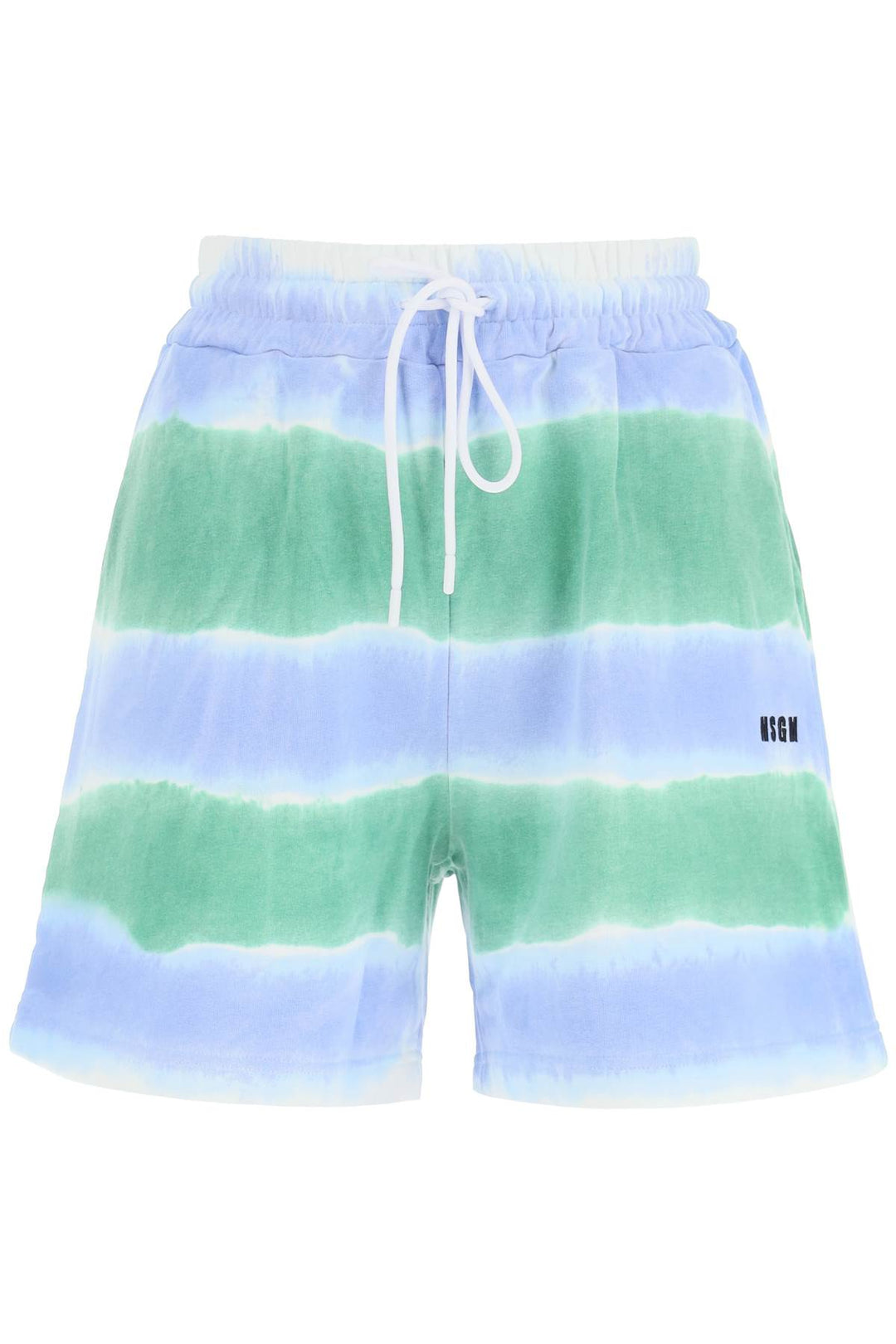 Shorts Tie Dye In Jersey - MSGM - Donna