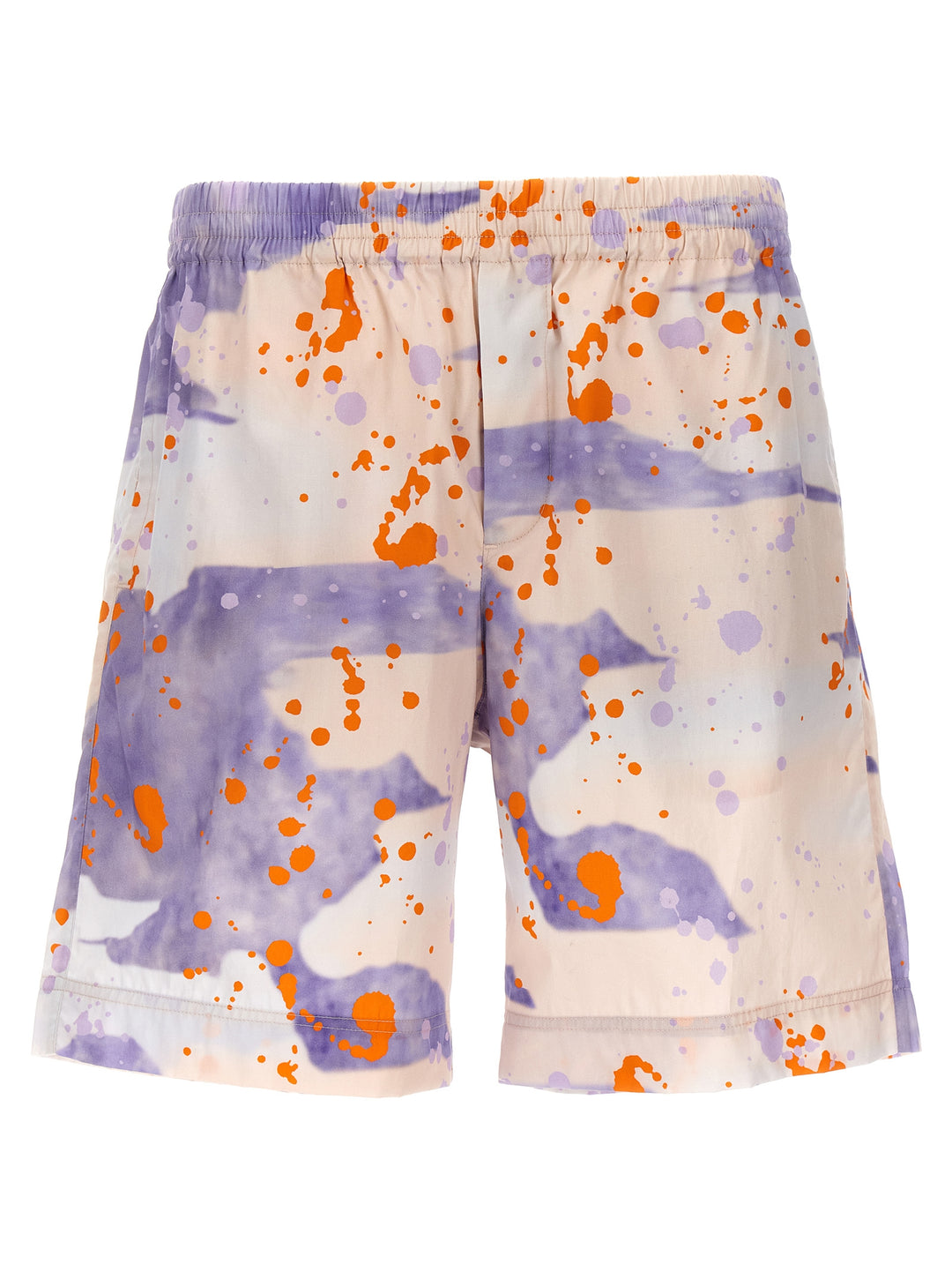 All-Over Print Shorts Bermuda, Short Multicolor